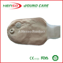 HENSO One-piece Drainable Pouch With Irrigation Port and Clamp Closure
